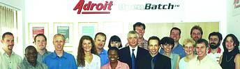 Members of the Adroit team